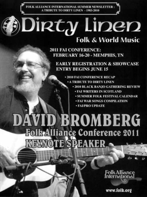 Folk Alliance International newsletter cover